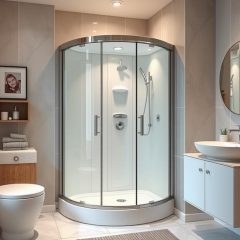 Jak wybrać nowoczesną kabinę prysznicową do małej łazienki