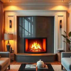 Przewodnik po kominkach narożnych: styl, funkcjonalność i bezpieczeństwo