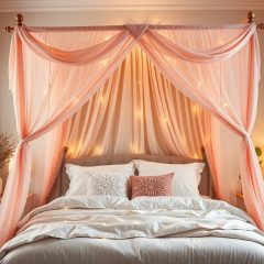 Jak zrobić baldachim nad łóżko – instrukcja DIY i dekoracyjne pomysły