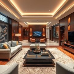 Luksusowe wnętrza: elegancja, materiały i nowoczesne technologie