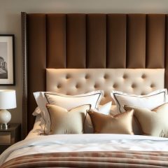 Zagłówek do łóżka: jak dobrać wysokość dla wygody, stylu i proporcji wnętrza