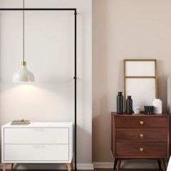 Szafki nocne wiszące czy stojące — jak wybrać między lekkością designu a praktyczną pojemnością w sypialni