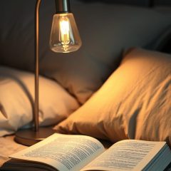 Lampki nocne do sypialni: jak wybrać idealne światło do czytania i relaksu